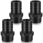 2 Pcs Pool PVC Tube Fitting Barbed Hose Fittings Adapter