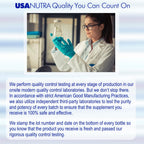 USANUTRA Brain Support Plus for Memory and Focus, Supports Healthy Short Term and Long Term Memory, 1000mg per Day, Made in the USA