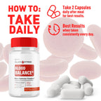 GlucoStasis Capsules, Official Gluco Stasis Blood Health Support Pills with All Natural Ingredients, Advanced Formula Supplement Pills with Max Strength Premium Vitamins for Women & Men (60 Capsules)