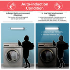 30-LED Motion Sensor Cabinet Light,Under Counter Closet Lighting, Wireless USB Rechargeable Kitchen Night Lights,Battery Powered Light for Wardrobe,Cabinet,Cupboard（Warm Light）-2Pack