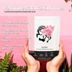 nuora Feminine Balance Gummies, Vegan Hawaiian Pineapple, pH Balance, Healthy Odor, Flora and Immune Support, Vaginal Health Support, 60 Count