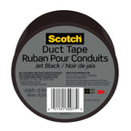 Scotch Duct Tape, 1.88 in x 20 yd, Jet Black, 1 Roll (920-BLK-C)
