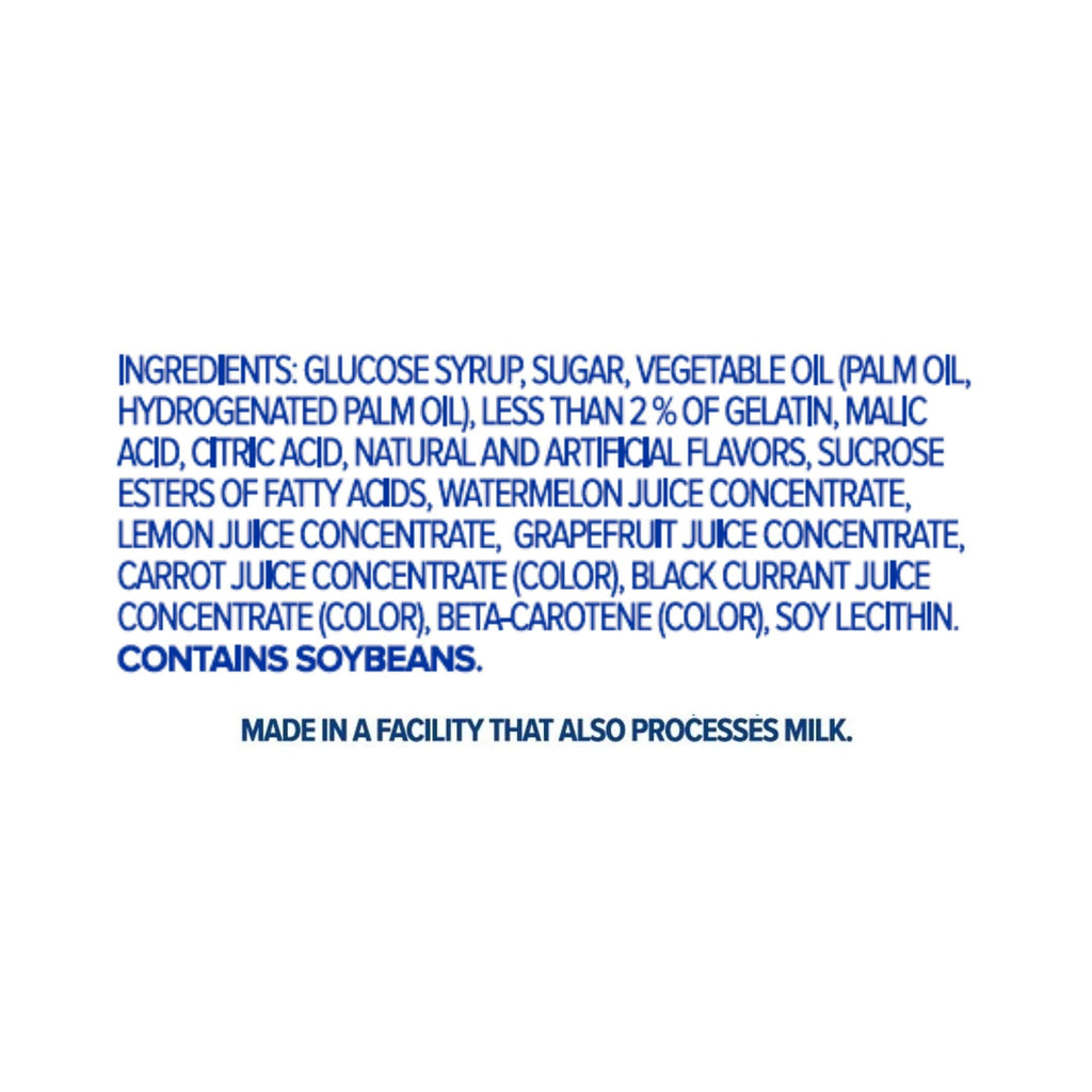 HI-CHEW Sweet & Sour Mix Candy, Pack of 6 Bags, 3.17oz each - Watermelon Lemon Grapefruit, Unique Fun Soft & Chewy, Immensely Juicy Fruity Candy Flavors, Individually Wrapped Halloween Candy