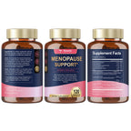 40-in-1 Menopause Supplements for Women, Multibenefit & Complete Black Cohosh for Hot Flashes, Night Sweats & Hormone Balance, w/ Probiotics, DIM, Vitex, Dong Quai, Red Clover and More, 120 Vegan Caps