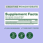 Bloom Nutrition Creatine Monohydrate Powder, 5g Micronized Creatine per Serving, Supports Muscle Recovery, Strength, Endurance, Pre or Post Workout, Gluten Free, Non GMO, Unflavored, 40 SVG, 7.3 oz