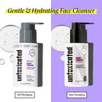 Untoxicated Face Wash - Gentle & Hydrating Face Cleanser for Sensitive Skin - Ceramides, Hyaluronic Acid & Glycerin - No Common Irritants - Non-Foaming - Soap Free - Fragrance Free - 7 Ounce