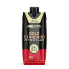 Optimum Nutrition Gold Standard Protein Shake, 24g Protein, Ready to Drink Protein Shake, Gluten Free, Vitamin C for Immune Support, Vanilla, 11 Fl Oz, 12 Count
