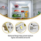 WISINY WR55X26671 Refrigerators LED Light Board 2PCS Compatible for GE LED Refrigerators Light Bulb GE Freezer Light Bulb Replacement PS11767930 AP6035586 4468532 EAP11767930 LED3344588
