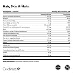 Celebrate Vitamins Hair, Skin and Nails - 120 Capsules