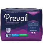 Prevail Maximum Absorbency Incontinence Underwear for Women, Large, 18 Count