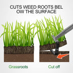 Walensee Stirrup Hoe,Garden Hand Scuffle Hoe for Weeding and Soil Loosening