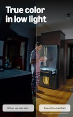 Ring Indoor Cam 2K, Retinal 2K for crisp video, 6x Enhanced Zoom, Night Vision, Home and business security, White