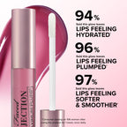 Too Faced Lip Injection Maximum Plump Extra Strength Lip Plumper Gloss | Hydrating, Volumizing, + Plumping, 0.14 Fl Oz, Full Send (True Mauve)
