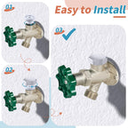 Ceoighe 1 Pack Vacuum Breaker Repair Kit Replacement for VACVBKX1B Heavy Duty Metal Vacuum Breaker Replacement Kit for Traditional Anti Siphon Frost Free Sillcock Valves Anti Siphon Valve Repair Kit