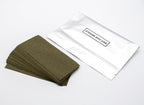 Dealer Distro Natural Hemp Wraps | Bulk Packed Flat | 4 pouches with 25 wraps each | 100 wraps per box