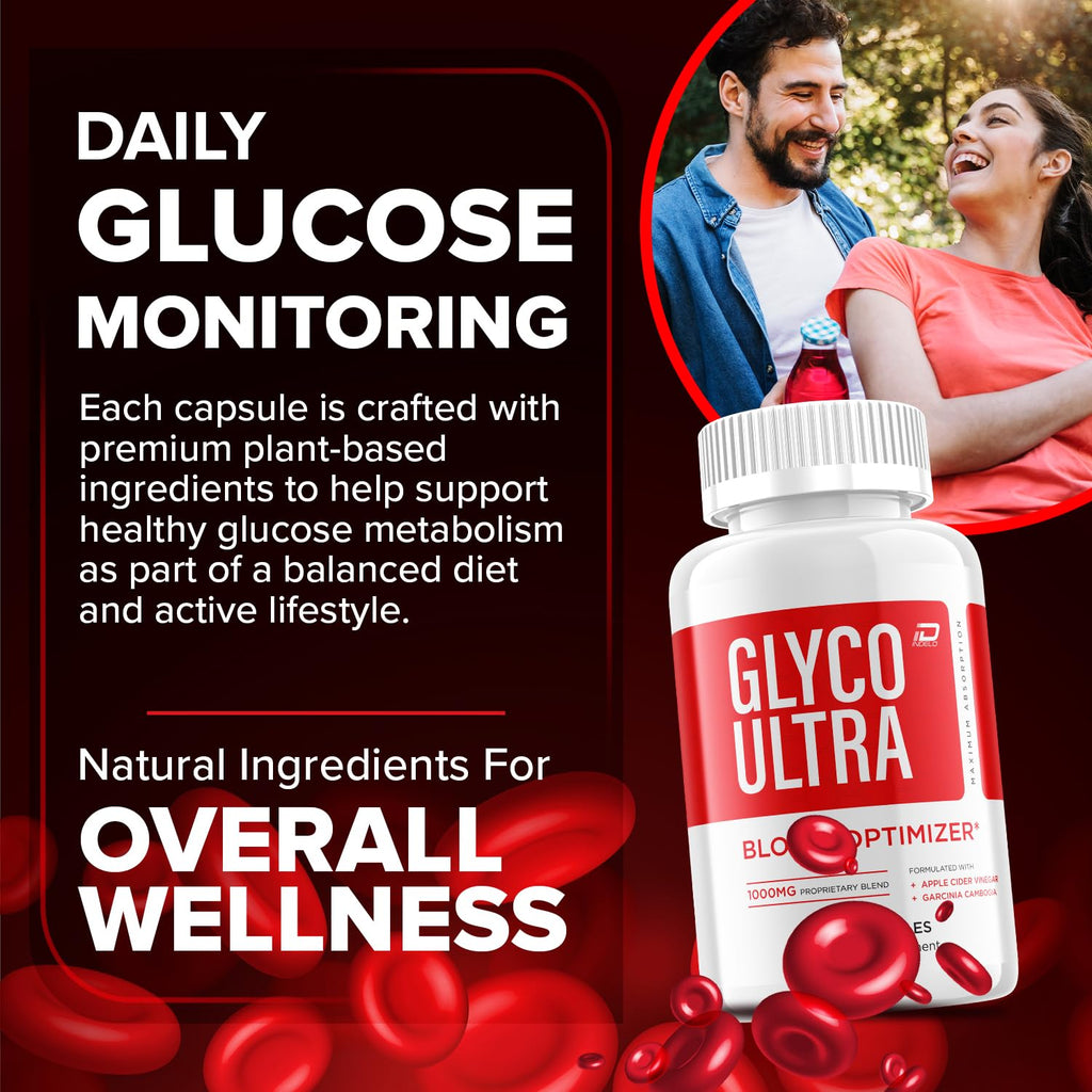 Glyco Ultra Capsules – GlycoUltra Advanced Formula, Natural Ingredients, Extra Strength for Health Support - 60 Count