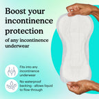 Because Overnight Booster Pads Fit All Adult Diapers, Helps Keep Your Adult Diaper Active All Night, Adds 4 Cups to Incontinence Underwear, Extra Absorbency, 180 Count (Packaging May Vary)