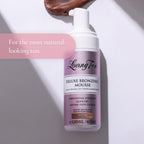 Loving Tan Deluxe Self Tanning Bronzing Mousse, Medium - Streak Free, Professional Quality Sunless Tanning - Up to 5 Self Tanner Applications per Bottle, Cruelty Free, Naturally Derived DHA - 4 FL Oz