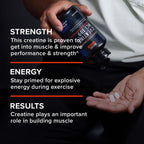 GNC AMP Creatine HCl 189 Pills, Clinically Proven Strength & Muscle Builder, Athletic Performance, Energy Production, Recovery Supplement, Fast Absorbing, Gluten Free Formula, 60 Servings