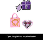 Monster High Scary Sweet Birthday Doll, Cupid Asteria in Pink and Red Party Dress with Themed Accessories Like Invite, Balloon, Gift and More