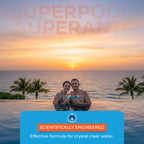 Superpool Pool & Spa Stain and Scale Control – Hard Water Metal Stain Treatment for Pools & Hot Tubs, Calcium -Copper & Iron Out Rust Stain Remover - Liquid Hard Water Stain Remover – 1 Quart