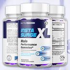 Insta Surge XL Gummies, Official InstaSurge XL Gummys with All Natural Ingredients, Insta SurgeXL Advanced Health Support Supplement Maximum Strength Active Lifestyle Multivitamin Gummys (60 Gummies)