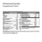 Orthomol Cardio, 30-Day Supply, Comprehensive Supplement for Cardiovascular Health with Essential Nutrients for Circulatory System Support