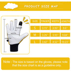 FEISHDEK Cactus Gloves Soft Deerskin Women Gardening Glove Thorn Proof for Cacti Handling (Large - Short Sleeve, Yellow)