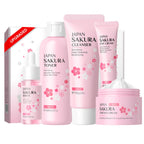 LAIKOU Skin Care Set, Skin Care Routine Kit for Women, Teen Face Care Kit Girls, Skincare Gift Set with Cleanser, Toner, Serum, Eye Cream, Face Cream 5pcs Mother's Day Christmas Birthday Daughter Wife