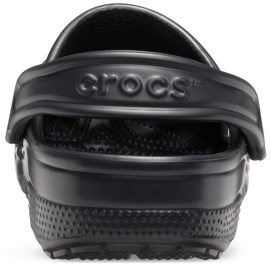 Crocs Unisex-Adult Classic Clog, Black, 9 Women/7 Men