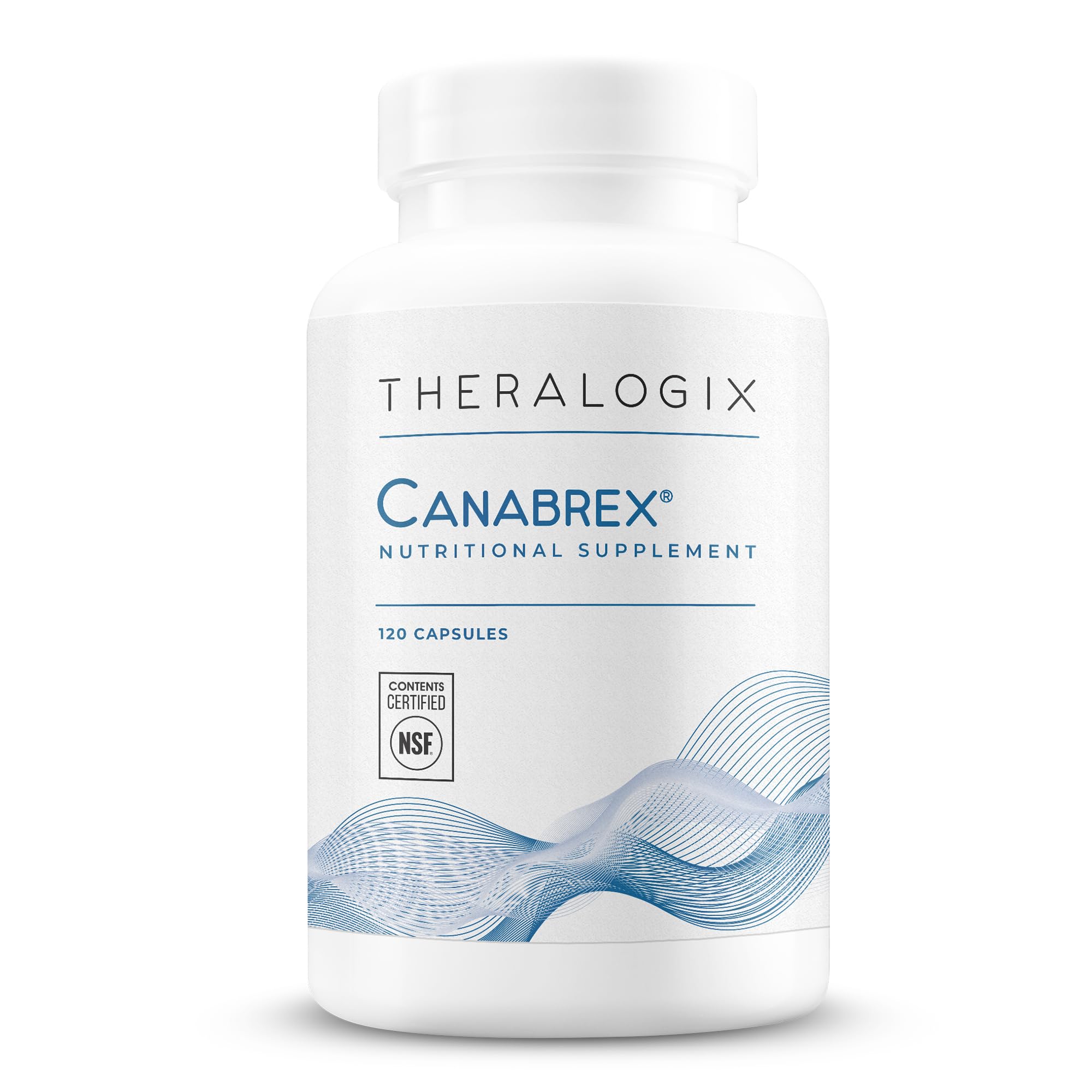 Theralogix Canabrex Palmitoylethanolamide (Pea) Supplement - 60-Day Supply - Joint Health Supplement for Women & Men - Sleep & Immune Support Supplement - NSF Certified - 120 Capsules