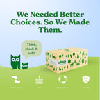 Caboo Tree Free Facial Tissue Paper, Tree Free, Eco Friendly 3 Ply Tissue Flat Box - 120 Sheets Per Box, Total of 4 Boxes, 480 Total Tissues