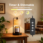 Bingyouth Candle Warmer Lamp with Timer, Adjustable Height Wax Melt Warmer