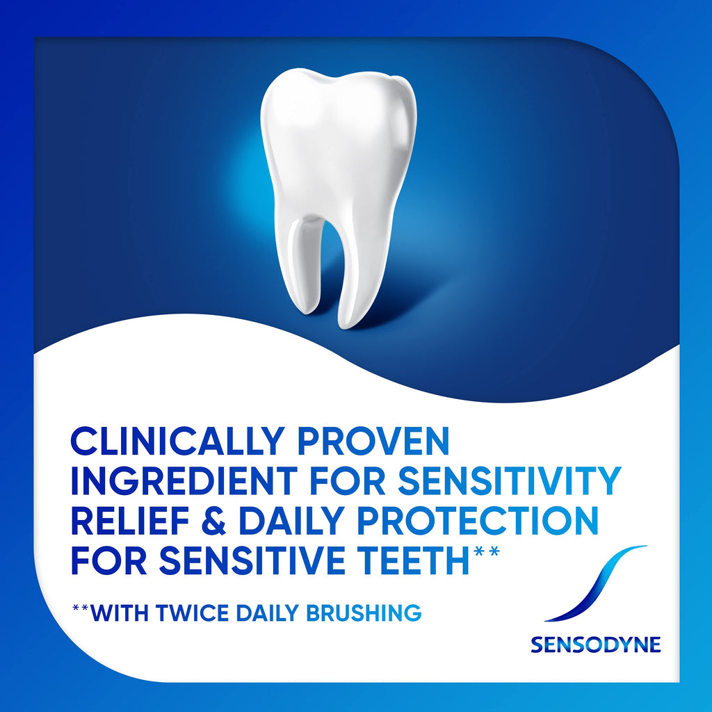 Sensodyne Repair and Protect Whitening Toothpaste, 3.4 oz (Pack of 4)