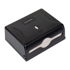 Mind Reader Paper Towel Dispenser, Tri-Fold Towel Holder, Restroom, Wall Mount, Bathroom, Black
