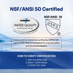 POOLPURE C-5345 Spa Filter Replaces PLBS50, Unicel C-5345, Filbur FC-2970, 817-0014, R173584, 173584, X268519, 10419, 14513, 50451, S2/G2 Spa, 5x10 Drop-in Hot Tub Filter (2pack)