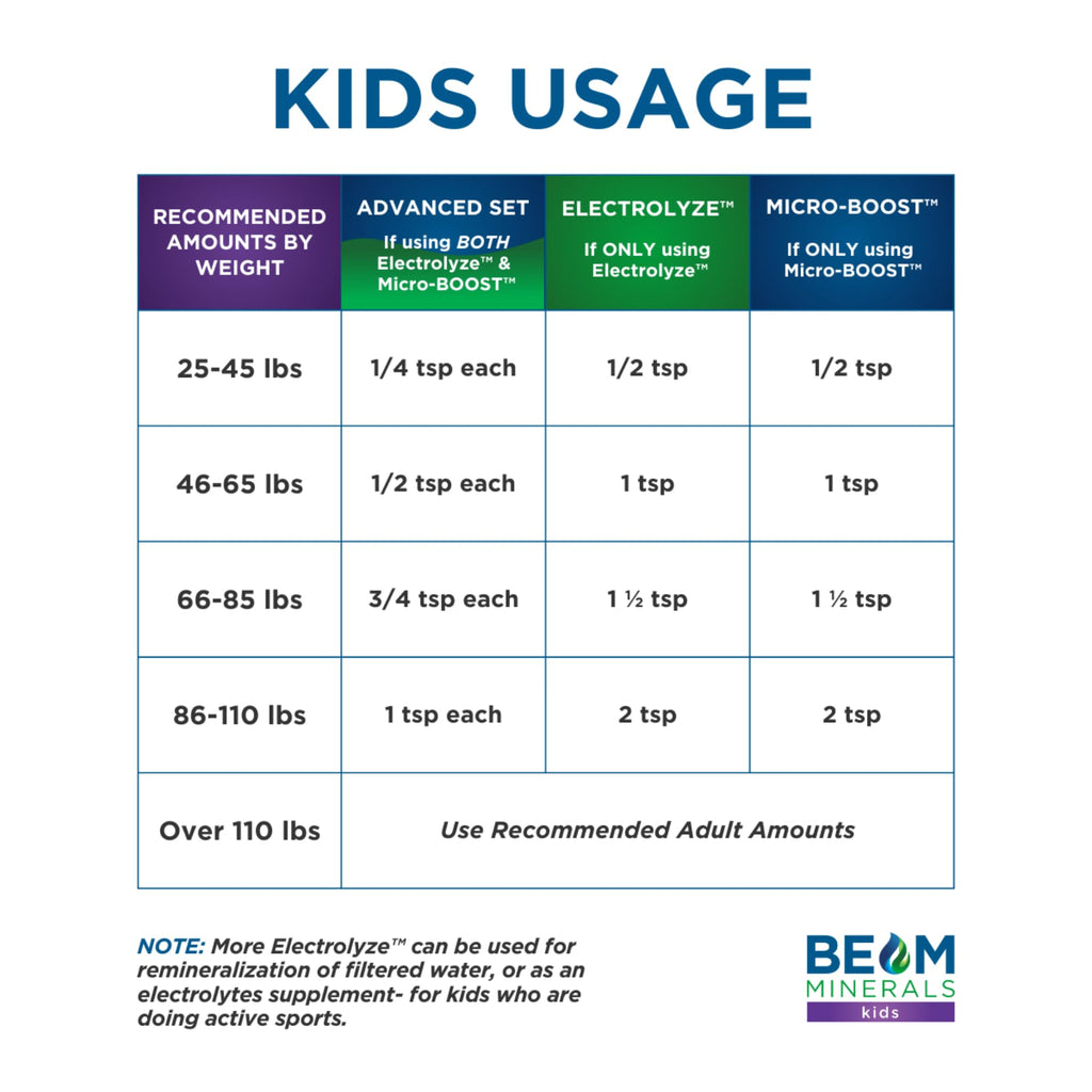 BEAM Minerals Micro-Boost and Electrolyze Advanced Set | Advanced Electrolyte & Micronutrient Support | 100% Bioavailable, Ionized Format