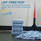 KLEEN HANDLER Heavy Duty Commercial Loop End Mop Head Replacement 6 Pack