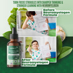 centovita Neuromyelogen Formula: Neuroplasticity and Brain's White Matter Health Support.Drops for Kids – Focus, Learning, and Cognitive Wellness – Natural Berry Flavor – 1 fl oz (30 Servings)