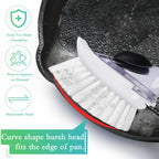 New Brush Refills for OXO New Soap Dispensing Dish Brush - 8 Pack Dish Brush Cleaning Soap Dispensing Head Replacement for Scrubber