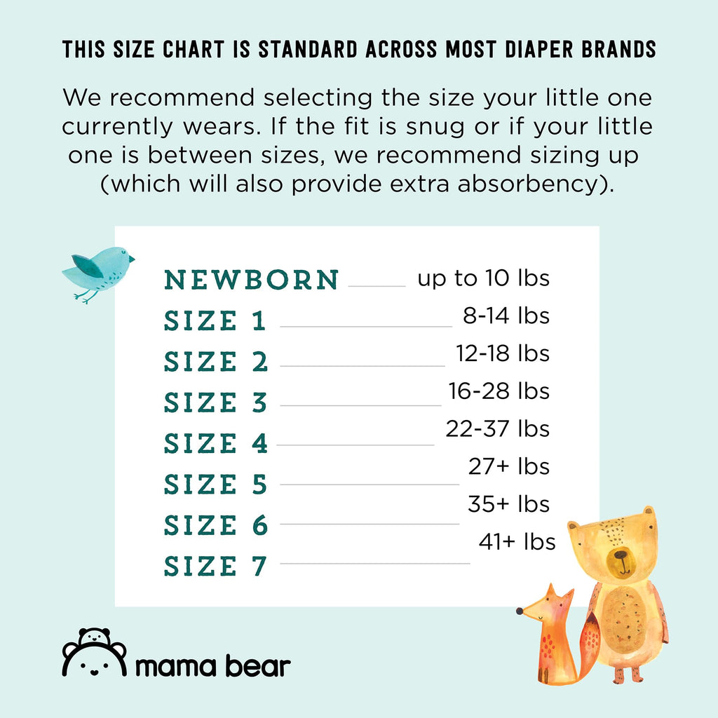 Amazon Brand - Mama Bear Gentle Touch Diapers, Size 5, 33 Count (Pack of 3)