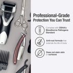 BARBICIDE Half Gallon Disinfectant Concentrate – 2 Pack | EPA-Registered, Hospital-Grade Germicide for Salons & Barbershops | Anti-Rust Solution for Shears, Combs & Professional Tools