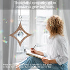 Sympathy Gifts for Loss of Loved One, Crystal Rainbow Maker Suncatcher | Memorial, Grief, Remembrance, Bereavement, Condolence Gift for Mom, Dad, Women, Men, Miscarriage, Funeral | Sorry for Your Loss