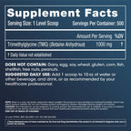 ProHealth Longevity TMG Pro 1 Kilo Bulk Powder (Trimethylglycine - Betaine Anhydrous) - Methylation Support