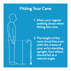 Carex Wooden Walking Cane, Round Handle Wood Cane with Natural Ash Finish and Rubber Tip, Traditional Style Walking Stick for Men and Women, 36 Inch Height, 7/8 Inch Diameter Natural Ash Finish