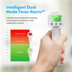 Medical Grade FSA-HSA Eligible Heavy Duty Touchless Infrared Forehead Thermometer, for Adults & Baby Digital Thermometer Gun, 1s Instant Results