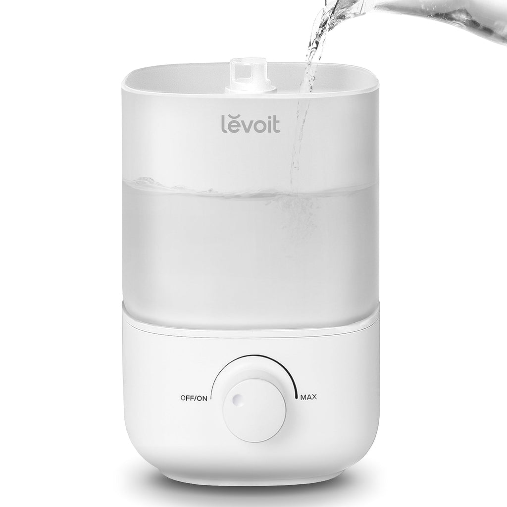 Levoit Top Fill Humidifiers for Bedroom, 2.5L Tank for Large Room, 25dB