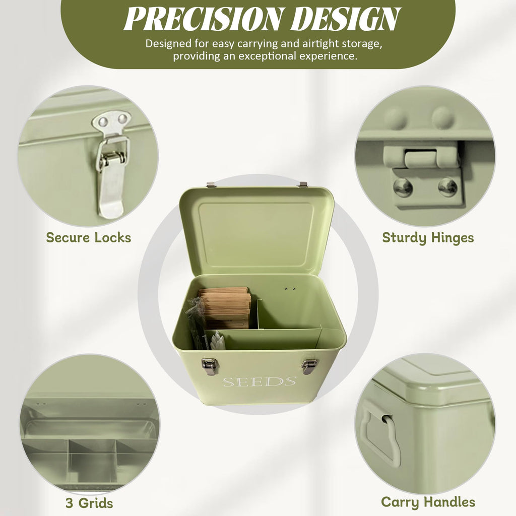Ecopark Seed Storage Box, Professional All-in-one Kit