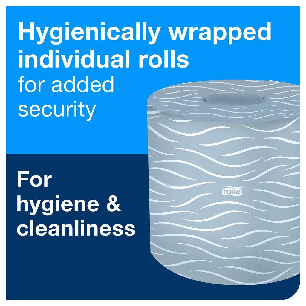 Tork Universal Bath Tissue Roll, 2-Ply, 48 rolls, 500 sheets, TM1601A, White