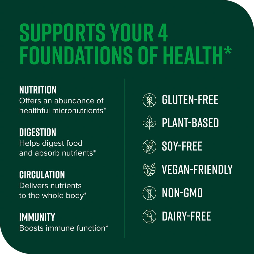 Vibrant Health, Green Vibrance, Vegan Superfood Powder, Boost Energy, 60 Servings